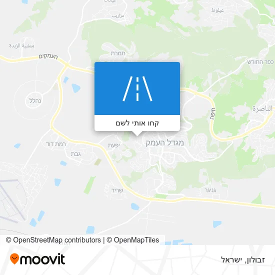 מפת זבולון