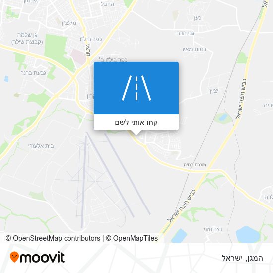 מפת המגן