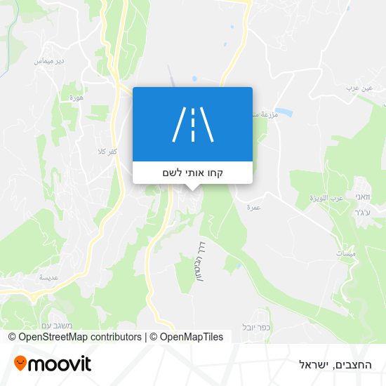מפת החצבים
