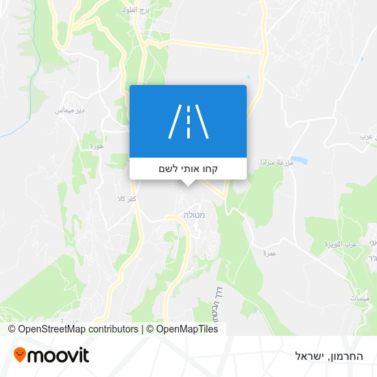 מפת החרמון