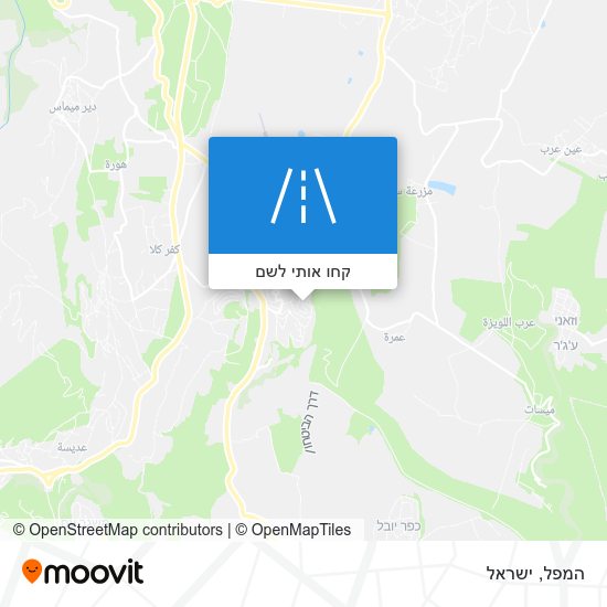מפת המפל
