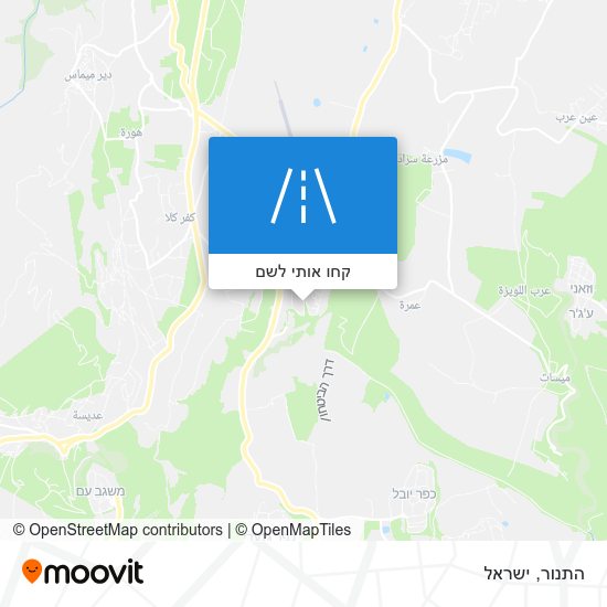 מפת התנור
