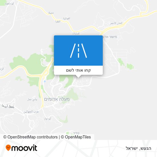 מפת הגעש