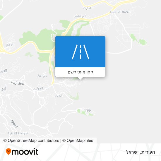 מפת העירית
