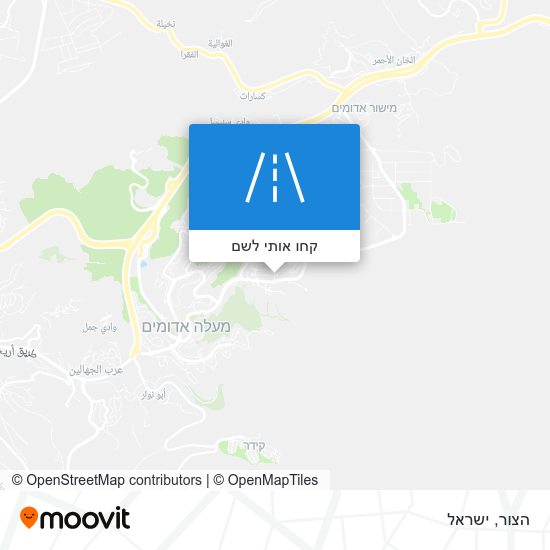 מפת הצור