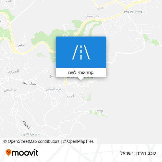 מפת כוכב הירדן
