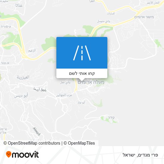 מפת פרי מגדים