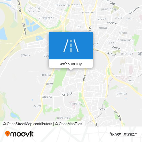 מפת דבורנית