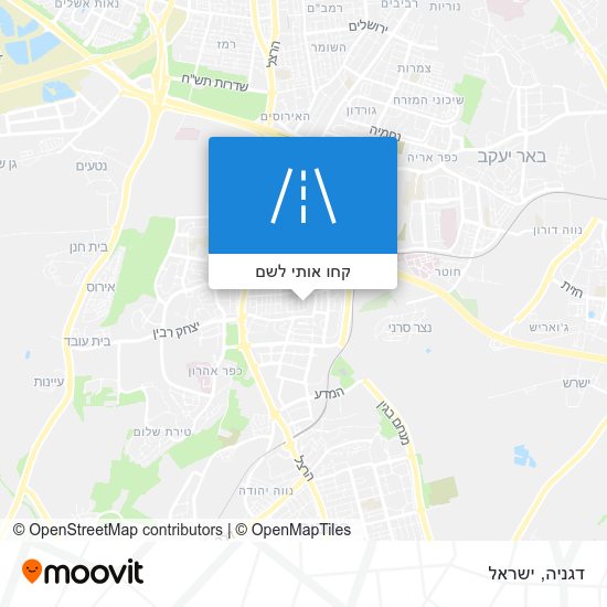 מפת דגניה