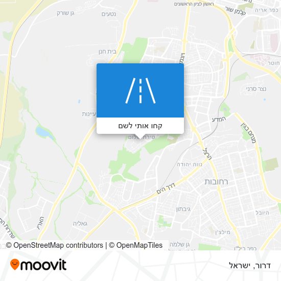 מפת דרור