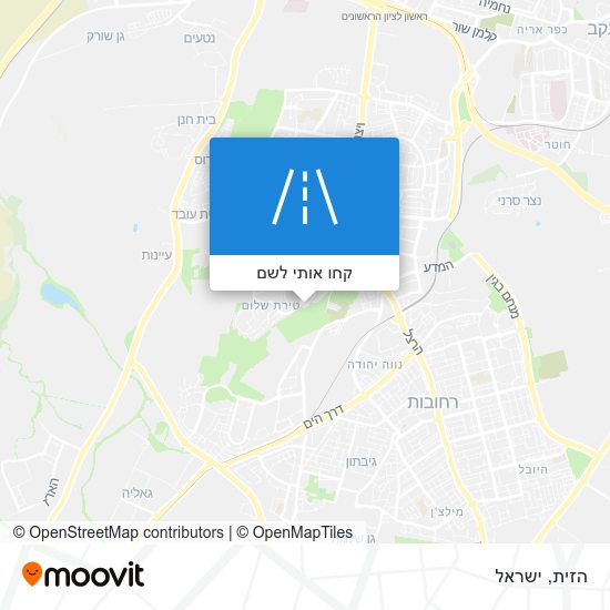 מפת הזית
