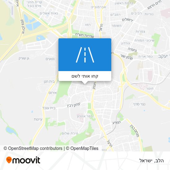 מפת הלב