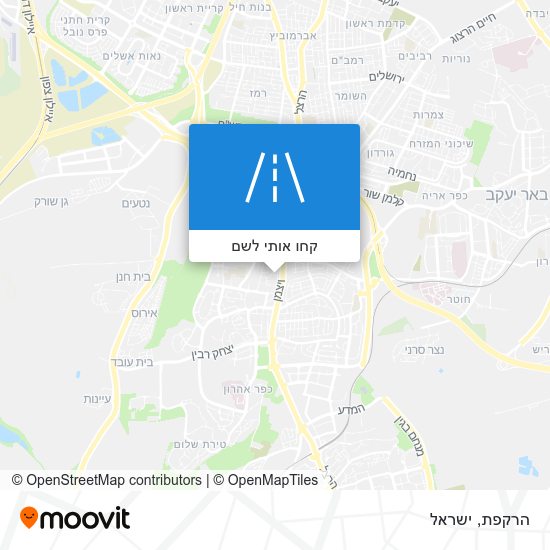 מפת הרקפת