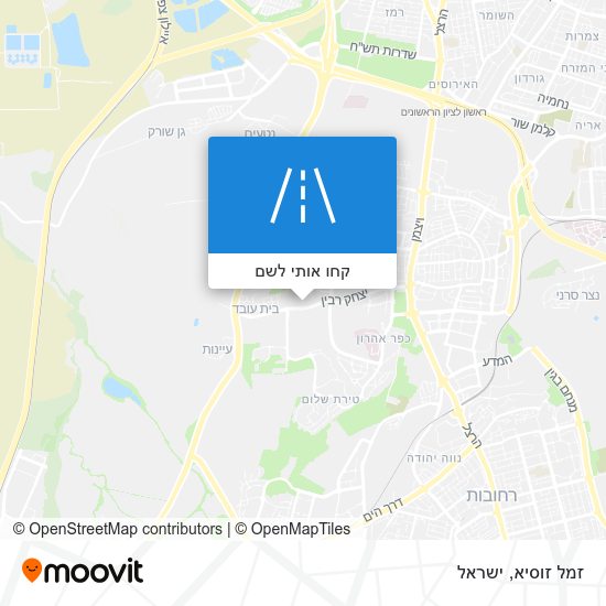 מפת זמל זוסיא
