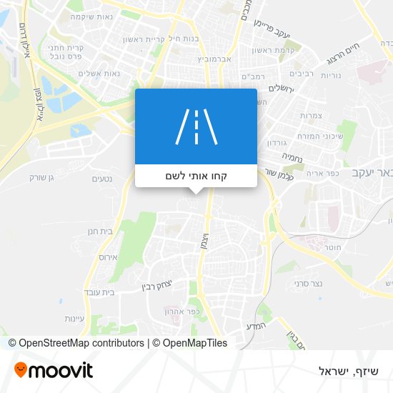 מפת שיזף