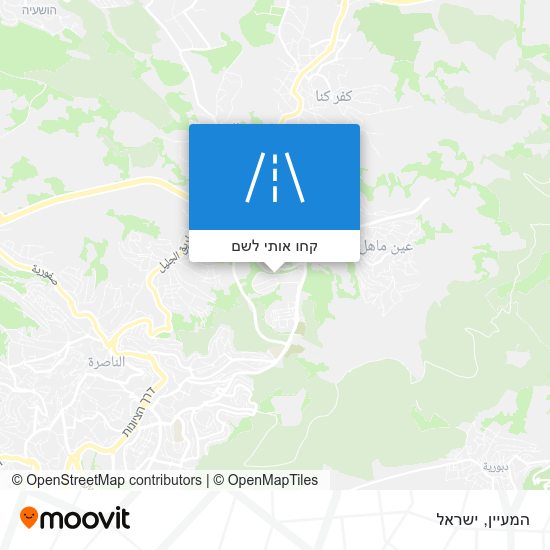 מפת המעיין