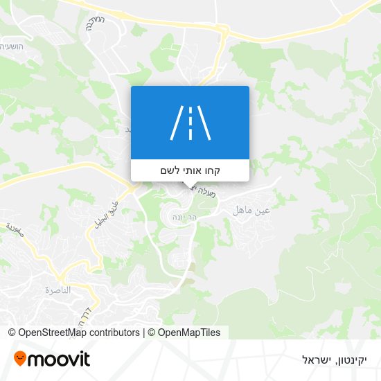 מפת יקינטון