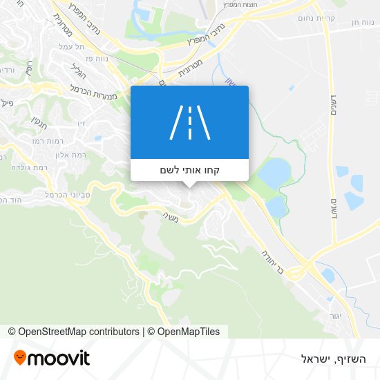 מפת השזיף