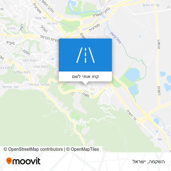 מפת השקמה