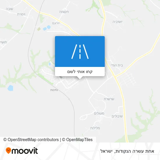 מפת אחת עשרה הנקודות