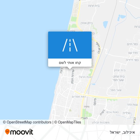 מפת איכילוב