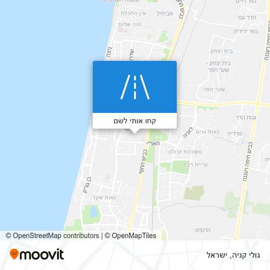 מפת גולי קניה