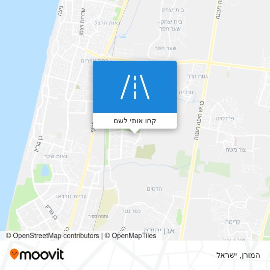 מפת המורן