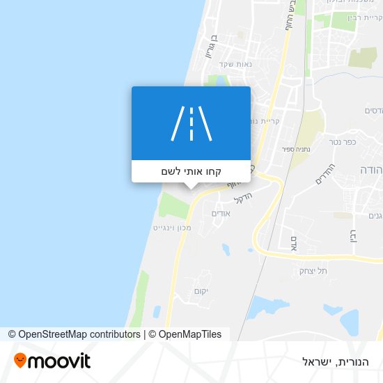 מפת הנורית