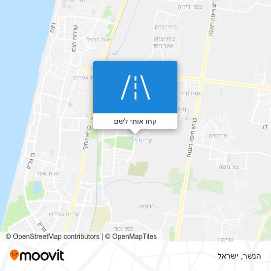 מפת הנשר