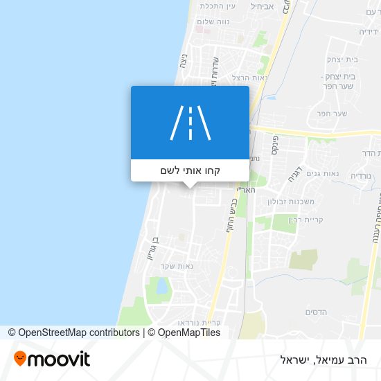 מפת הרב עמיאל