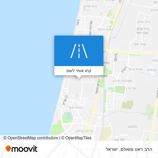 מפת הרב ראט משולם