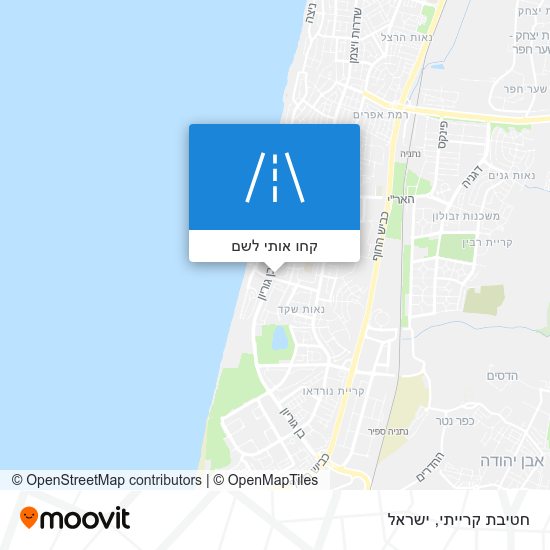 מפת חטיבת קרייתי
