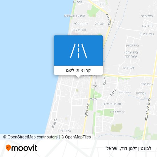 מפת לבונטין זלמן דוד