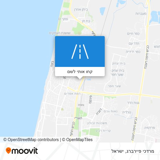 מפת מרדכי פיירברג