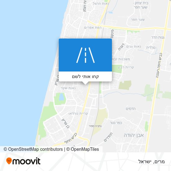 מפת מרים