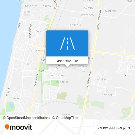 מפת מרק אברהם