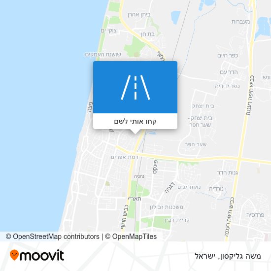 מפת משה גליקסון
