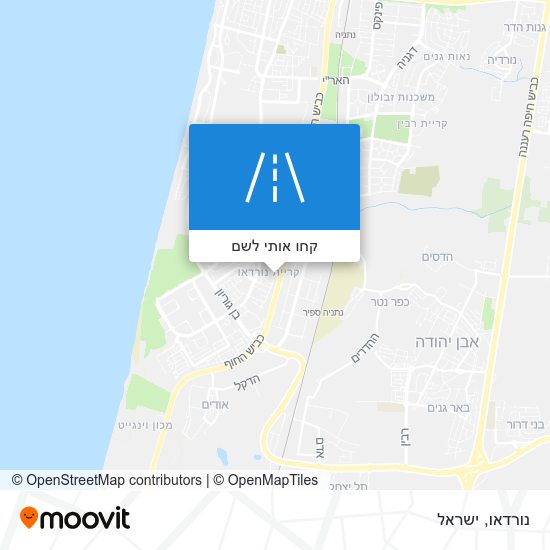 מפת נורדאו