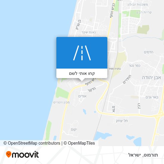 מפת תורמוס