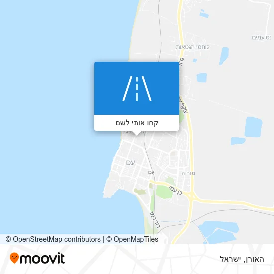 מפת האורן