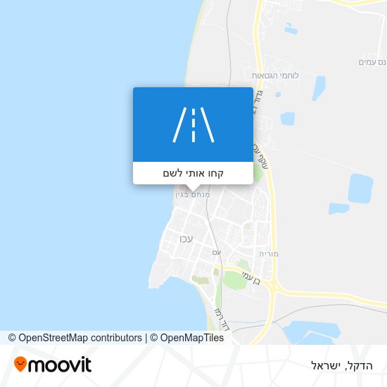 מפת הדקל