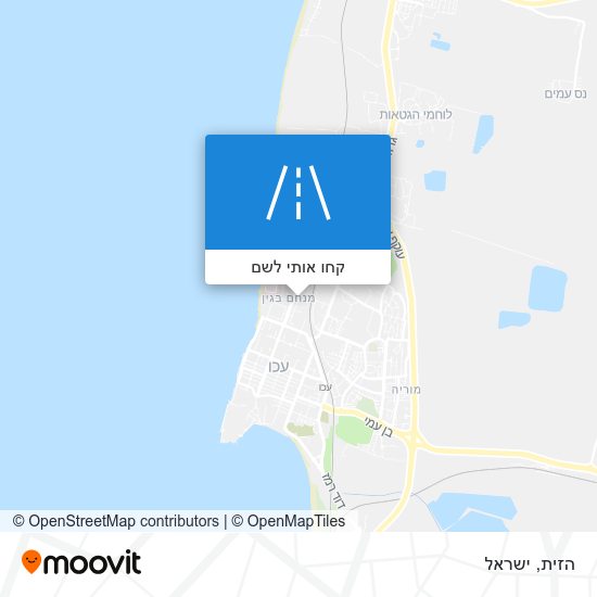 מפת הזית