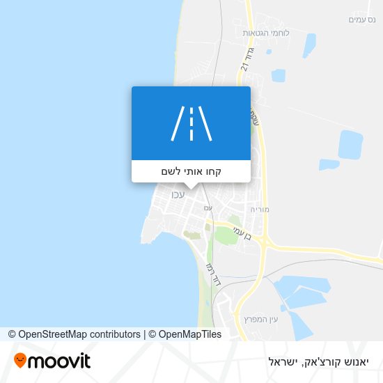מפת יאנוש קורצ'אק