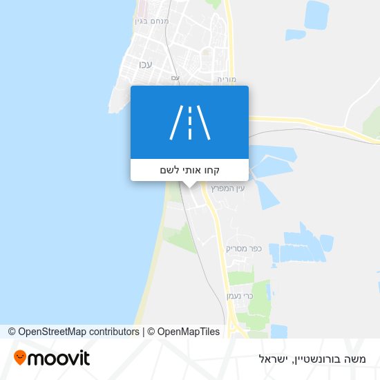 מפת משה בורונשטיין