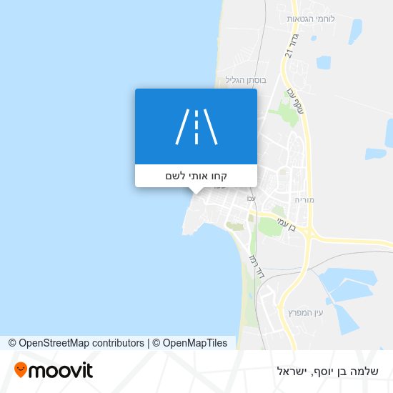 מפת שלמה בן יוסף