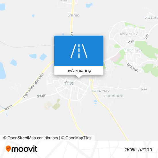 מפת החריש