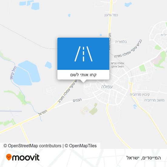 מפת המייסדים