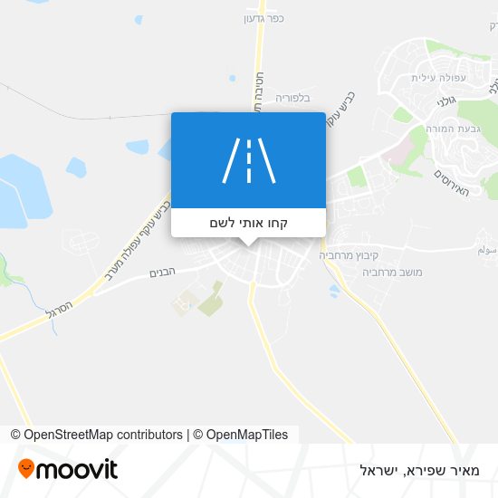 מפת מאיר שפירא