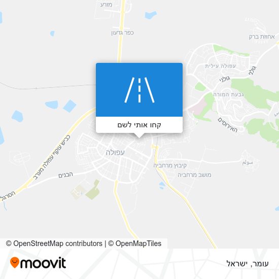 מפת עומר