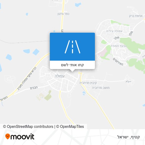 מפת קטיף